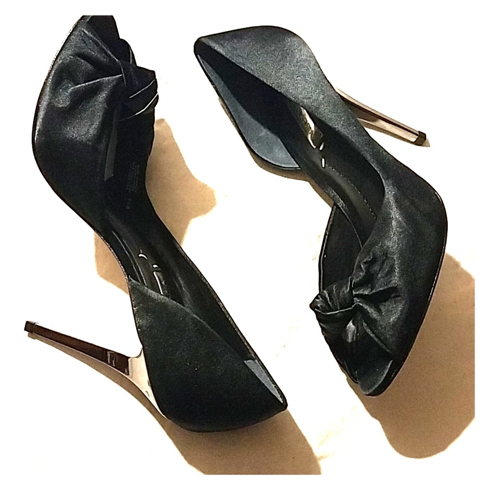 BCBG  Satin Stillettos